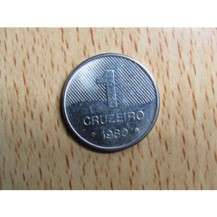 Brazil Brasil 1980 1 Cruzeiro Coin