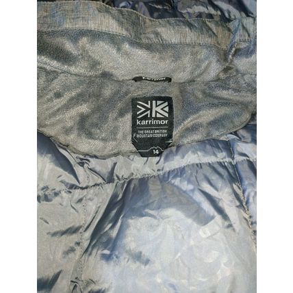 Karrimor ks-550 down and feather long coat size 14, Mayfit size 10-12