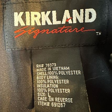 Kirkland Signature Mens L Soft Shell Vest Water-Resistant Zip Pockets Sleeveless