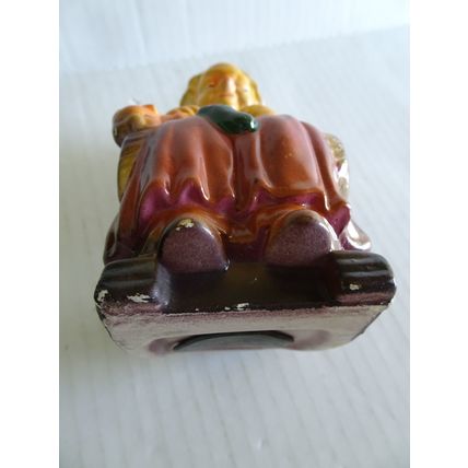 Bank - Vintage Retirement Fund Ceramic Bank Old Lady Knitting Rocking Chair