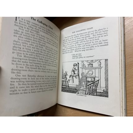 RARE* c1930 "TALES AND PICTURES AND HAPPY PETS" LARGE ILLUSTRATED HB BOOK (P5)