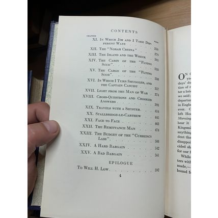RARE* 1922 ROBERT LOUIS STEVENSON "THE WRECKER" VOL 17 ANTIQUE BOOK (P6)
