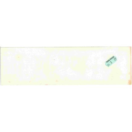 BATMAN ' RED ' BUMPER STICKER (1982)