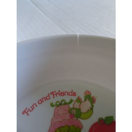 SiLite - Strawberry Shortcake - Melamine Bowls & Plates 3242, 3101 Vintage 1982