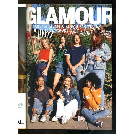 Glamour Magazine BLAKE LIVELY "Calls B.S On her perfect life" 50 States of Women