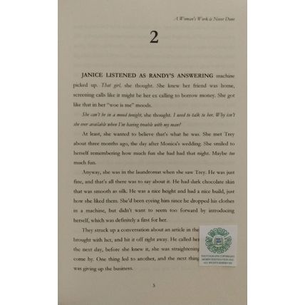 SIGNED A WOMAN'S WORK IS NEVER DONE by SOPHIA MORRISON PRIVATE PRESS NOVEL