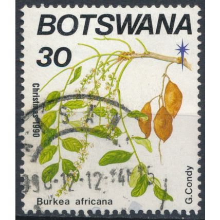 Christmas, Flowering Trees: 30t - Botswana 1990 - FH - SG 704