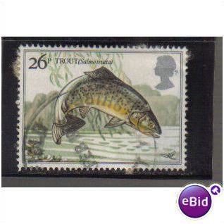 1983 GB RIVER FISH BROWN TROUT F/U SG1209