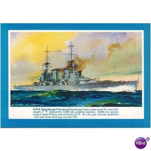 GB Postcard - HMS King George V