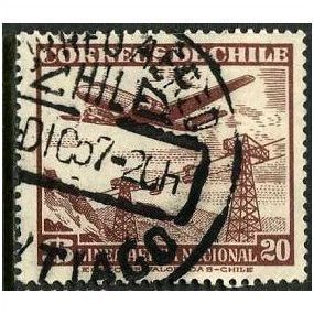 1950/1954 Michel 457 - #3 fine used (o) - with watermark
