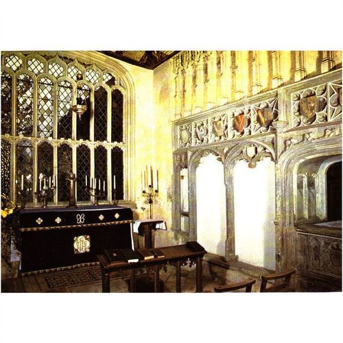 Colour Postcard - Chantry Chapel Long Melford Church, Suffolk