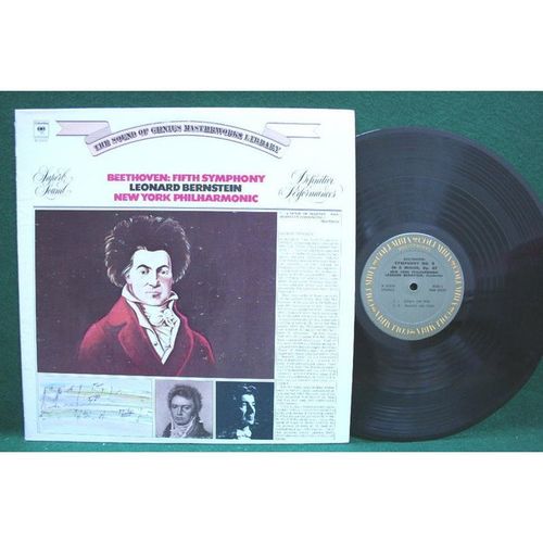 Leonard Bernstein - Beethoven: Symphony No. 5 in C Minor - M 31810 - EX+