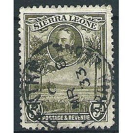 Sierra Leone 1932 SG161 5d Bronze-Green Fine Used ....