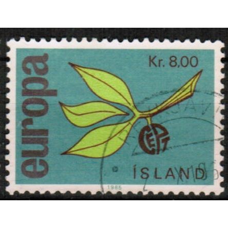 1965 Iceland - Europa / CEPT 8.00k - used Scott #376