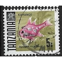 TANZANIA 1967/1973 SG 142 - fine used (o) - FISH