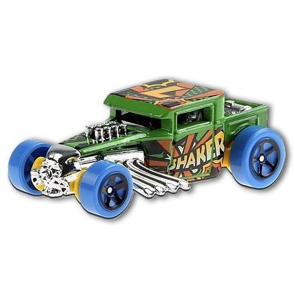 Hot Wheels - Bone Shaker: HW Art Cars #3/10 - #155/250 (2020) *Green / Loose*