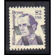 Used 2195 $2 William Bryan Fine RA2515