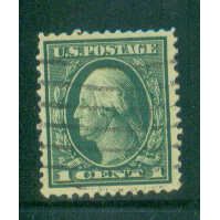 Used 405 1c George Washington Fine Plus A08579