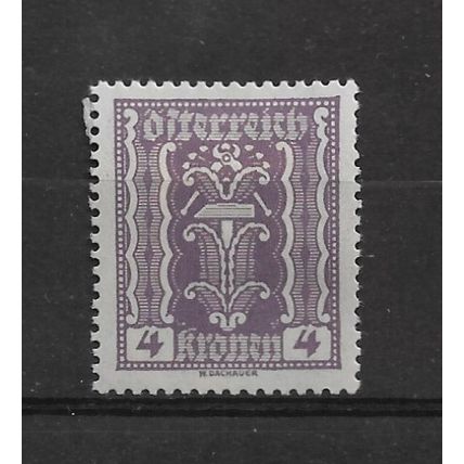 Austria.SG465 4k Pincers and Hammer (Purple).Mounted Mint.Aug22a