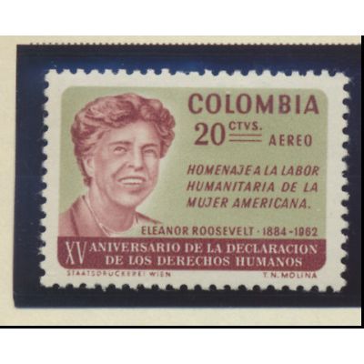 Colombia Stamp Scott #C462, Mint Hinged