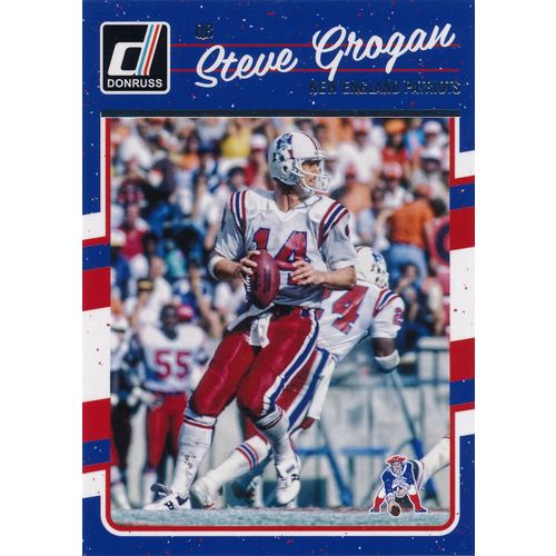 2016 Donruss Football 187 Steve Grogan New England Patriots