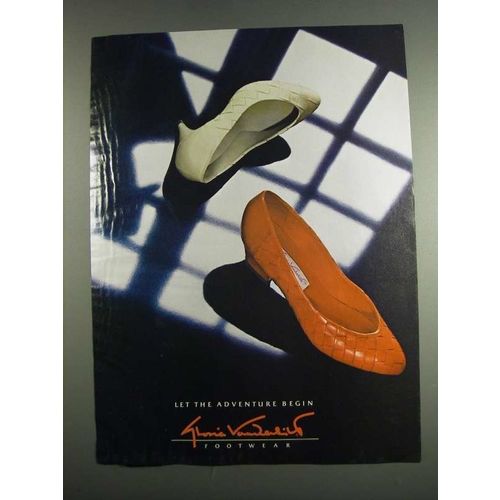 1984 Gloria Vanderbilt Footwear Ad - Adventure Begin