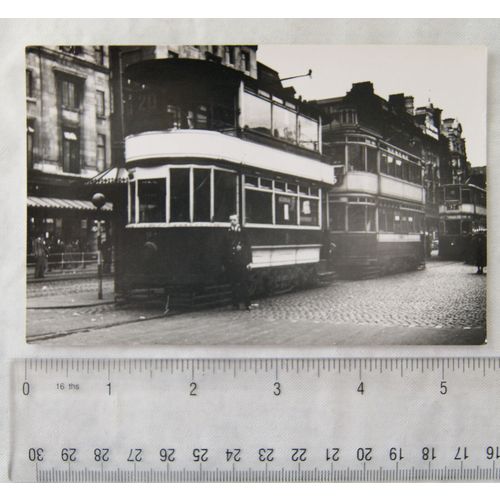 Photo Oldham Tram no.7 and others
