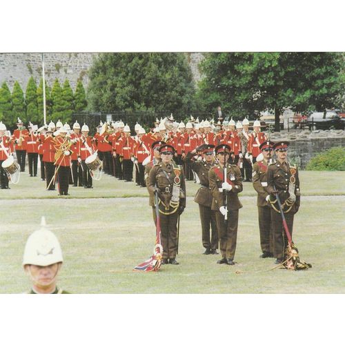 The Royal Salute 1989 The Royal Regiment Of Wales 24th / 41st Foot Postcard