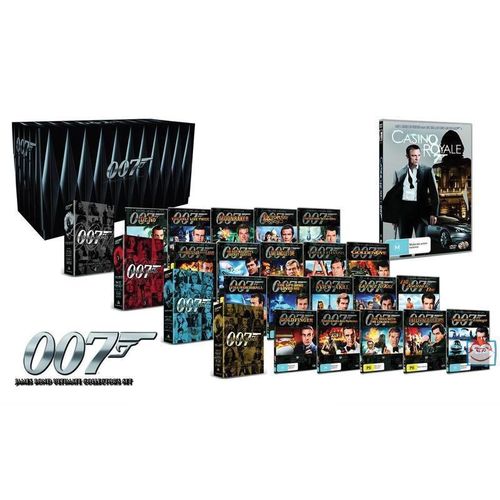 James Bond Ultimate Edtion Collectors Set 007 (42 DVD) - BRAND NEW - SEALED RARE