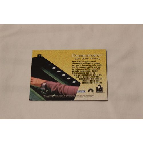 1995 Star Trek:30 YEARS OF STAR TREK PHASE ONE FOIL TECHNOLOGY NO. E5
