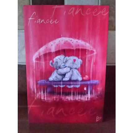 Valentine's Card - Fiancee - Tatty Teddy - 002