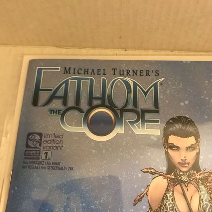 2021 Aspen Comics Fathom The Core Comic Book Cover C Variant #1
