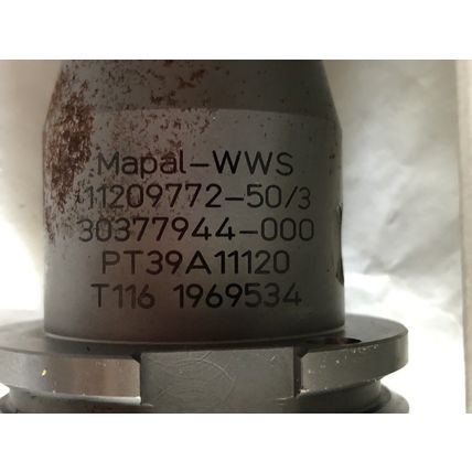 MAPAL PT39A11120 HSK-A-63 PCD-TIP MAPAL-WWS 11209772-50/3 T116 1969534,TE