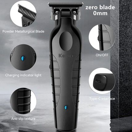 KEMEI Mens Hair Clippers Trimmers 0mm T-Blade Bald Head Beard Trimmer KM-2299