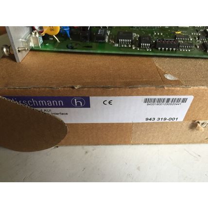 NEW HIRSCHMANN ECAUI 943 319-001,843851003 2 PORTS AUISIEMENS EITHERNET NET,BA