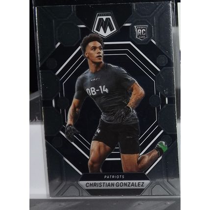 2023 Mosaic CHRISTIAN GONZALEZ (Patriots) Rookie Card #300
