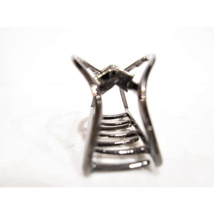 Small/ medium rose gold or silver round arc metal hair claw clip