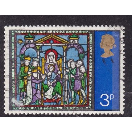GB 1971 Adoration of the Magi 3p Fine Used SG 895 VGC