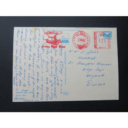Gretna Hall Hotel, Gretna, Dumfriess-shire Postcard