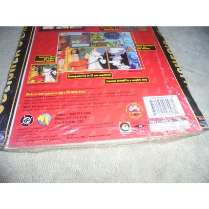 AQUAMAN: War of the Water Worlds CD-ROM! MIP! 1996 1st Edition! $13.00 Shipped!!