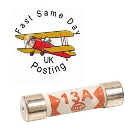 5 x Domestic Fuses Plug Top Household Mains 13 , 5 , 3amp Cartridge Fuses