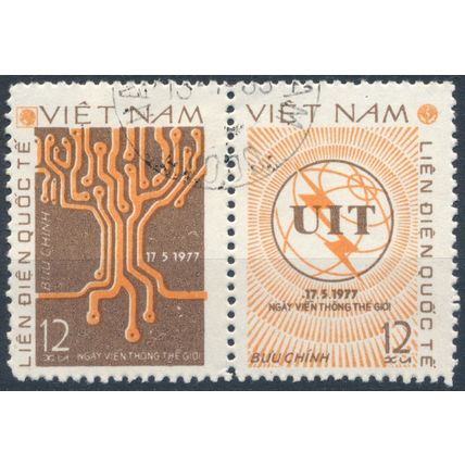 World Telecommunications Day - Vietnam 1978 - F H - MiNr 996/7