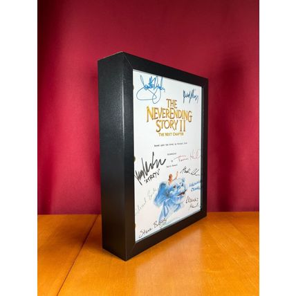 The Neverending Story 1 & 2 Scripts Signed- Autograph Reprints- Atreyu, Artax