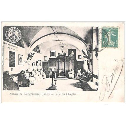 36 - abbaye de Fontgombault - salle du chapitre