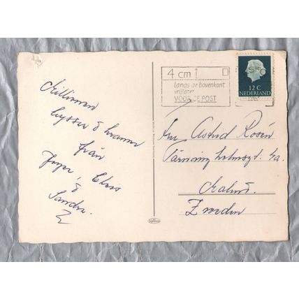 Vrolijk Paasfeest` - Holland - Postally Used - Amersfoort 24th ? 1967 Postmark