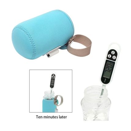 Portable Bottle USB Warmer Heater Travel Baby Kids Milk Water Cover Pouch New