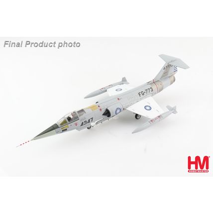 LOCKHEED F-104G STARFIGHTER 4347 CAPT. S. L. HU 3RD - HOBBY MASTER HA1072 1/72