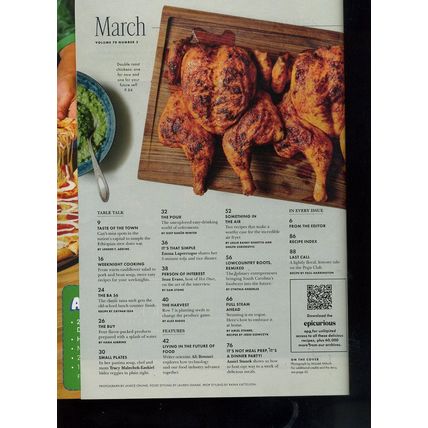 BON APPETIT magazine 2025 "THE INNOVATION ISSUE" NEW MODERN MEAL PREPPING