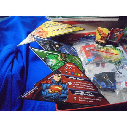 JUSTICE LEAGUE AXIS of VILLAINS Strategy Game! DC! $23.00 Shipped!!