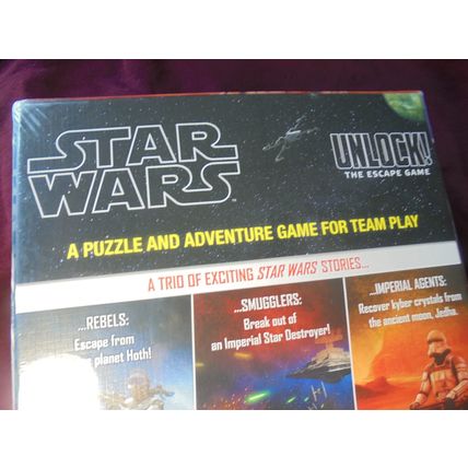 STAR WARS: UNLOCK!! The Escape Game! SEALED & MINT! $33.00 Shipped!!